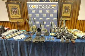 Alerta en España: la policía identifica a 91 ultras con variado armamento previo a la final de la Copa del Rey