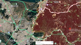 Google publica mapa de los incendios forestales en “tiempo real”