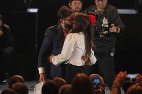 Así fue la cueca del Presidente Boric con su nueva pareja