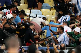 La razón que provocó el violento enfrentamiento entre la policía brasileña y los hinchas argentinos en el Maracaná