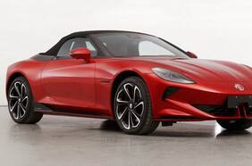 ¡Filtrado! El primer descapotable de MG en la era china sale a luz antes de su debut