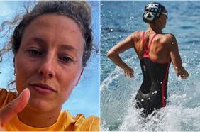 “He vomitado nueve veces”: nadadora alemana relata su drama luego de competir en el Río Sena en París 2024