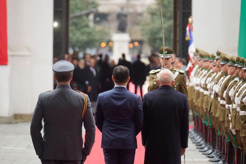 PRESIDENTE LULA DA SILVA JUNTO A PRESIDENTE GABRIEL BORIC