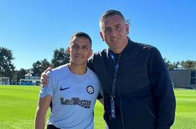 Jaime García se reúne con Alexis Sánchez en Italia y le dedica emotivas palabras
