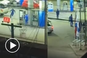 Tras pedir a clientas que reubicaran su auto: turba atacó servicentro y deja tres trabajadores heridos