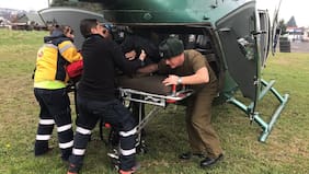 Carabineros rescata a montañistas que sobrevivieron a tragedia de Torres del Paine