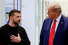 Zelensky asegura que Trump “es capaz de ser decisivo” para poner fin a la guerra en Ucrania: “Es fuerte e impredecible”
