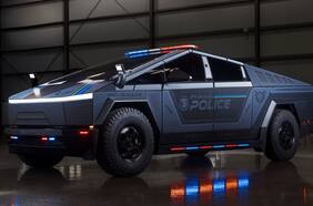 Así es la primera Tesla Cybertruck al servicio de la ley