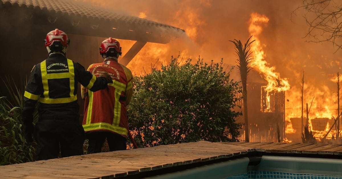 Incendios avanzan en Francia y España: más de 325.000 personas han sido evacuadas
