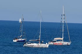 La flotilla rumbo a Gaza denuncia la interceptación de al menos 19 de sus barcos por lanchas identificadas como de “Israel”