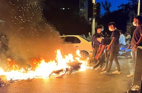 Las potentes imágenes que dejan las protestas en Irán tras la muerte de Mahsa Amini