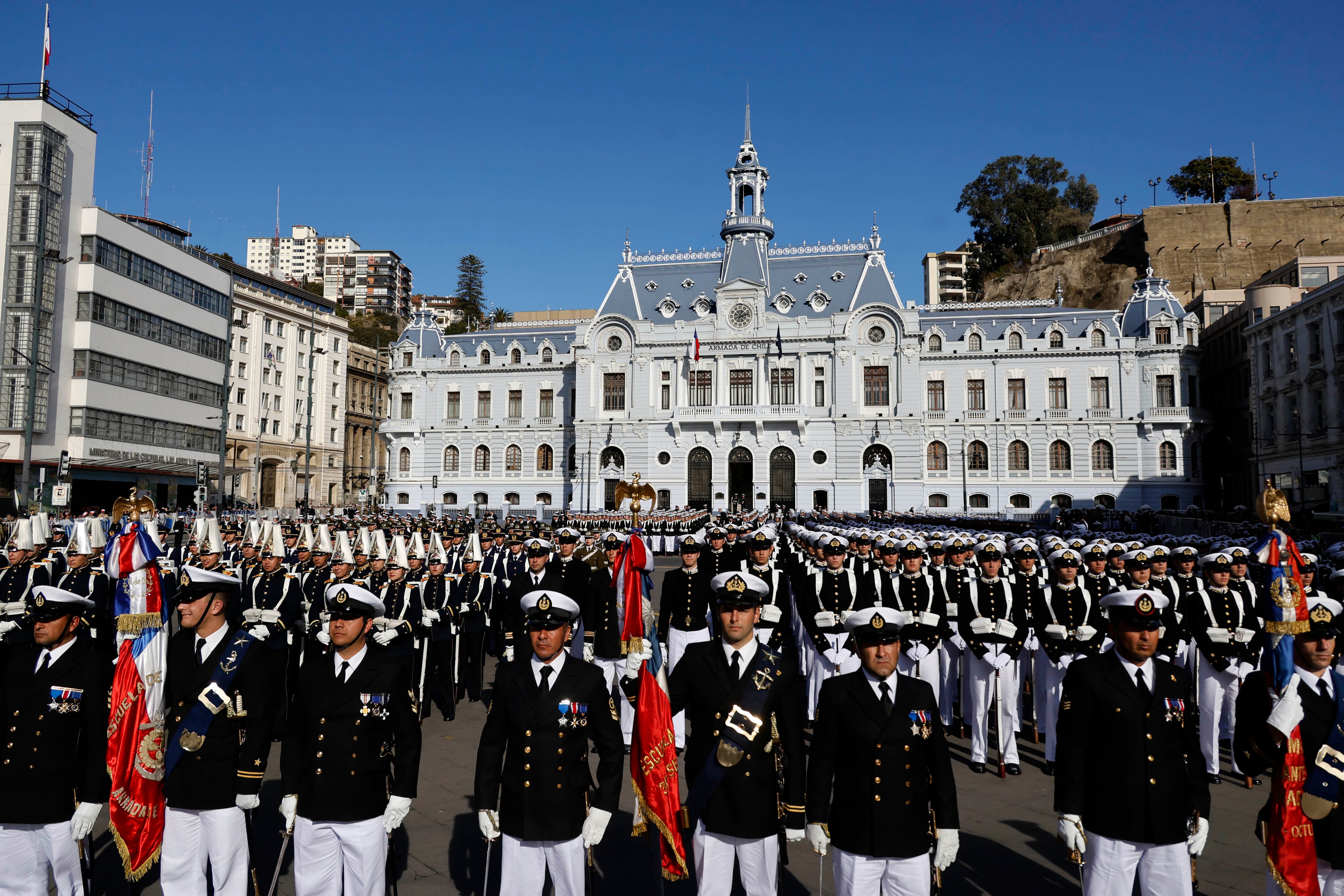 Valparaiso, 21 de mayo 2025
Previa de la ceremonia del 146 aniversario del Combate Naval de Iquique en Valparaiso
Sebastian Cisternas/Aton Chile