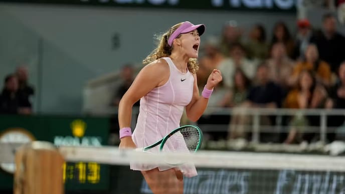El primer Grand Slam de su carrera: Mirra Andreeva se impone ante Maja Chwalinska y conquista Roland Garros
