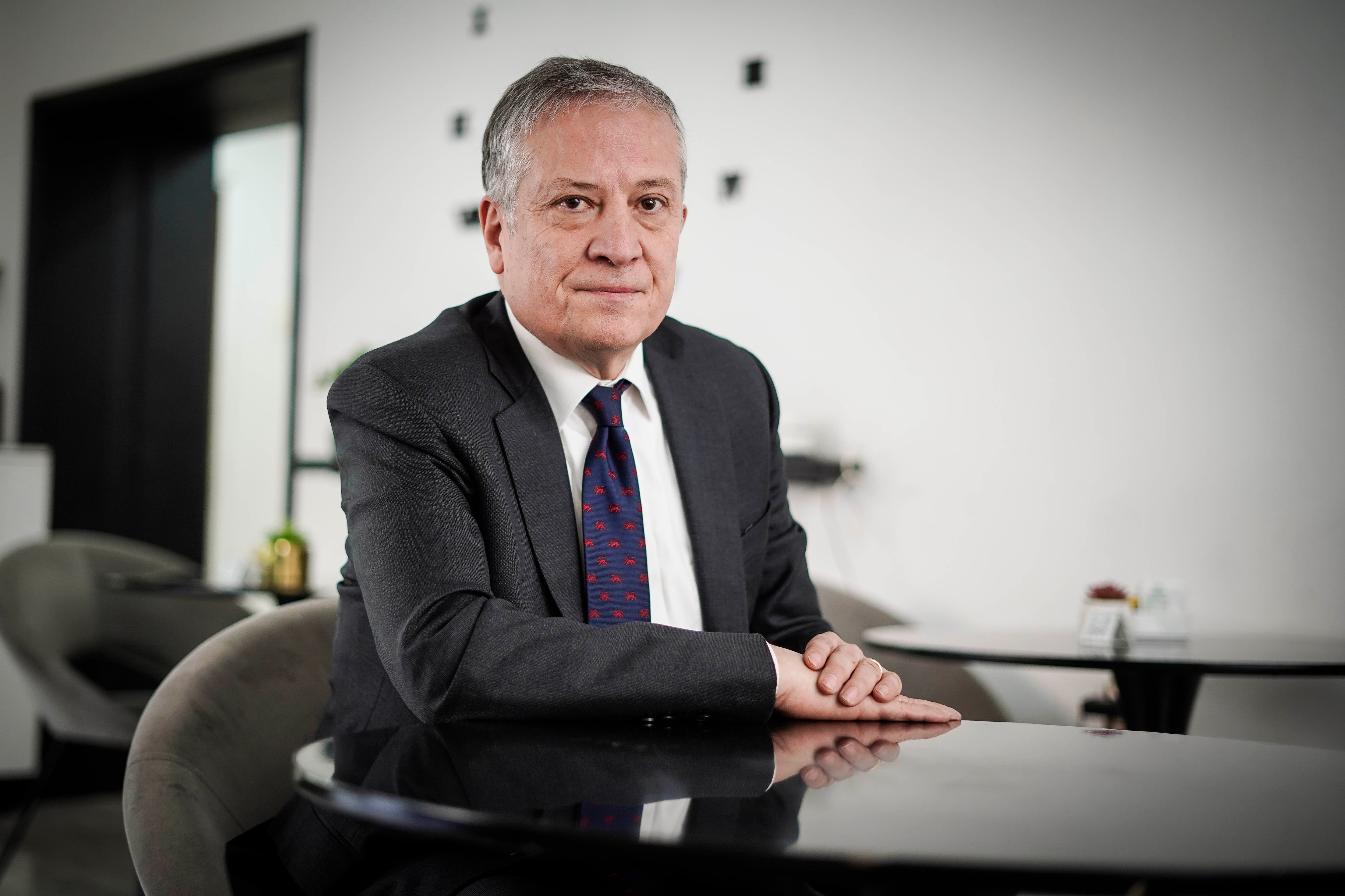 El conservador del Registro de Hipotecas y Gravámenes, Carlos Miranda.