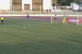 “Un gol caído del cielo”: registran un insólito penal en el fútbol ruso