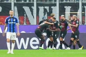 El Milan le gana al Inter en el Derby della Madonnina