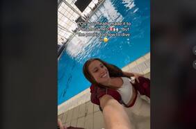 “La piscina está demasiado baja para sumergirse”: así vivió una clavadista canadiense la fuga del Centro Acuático