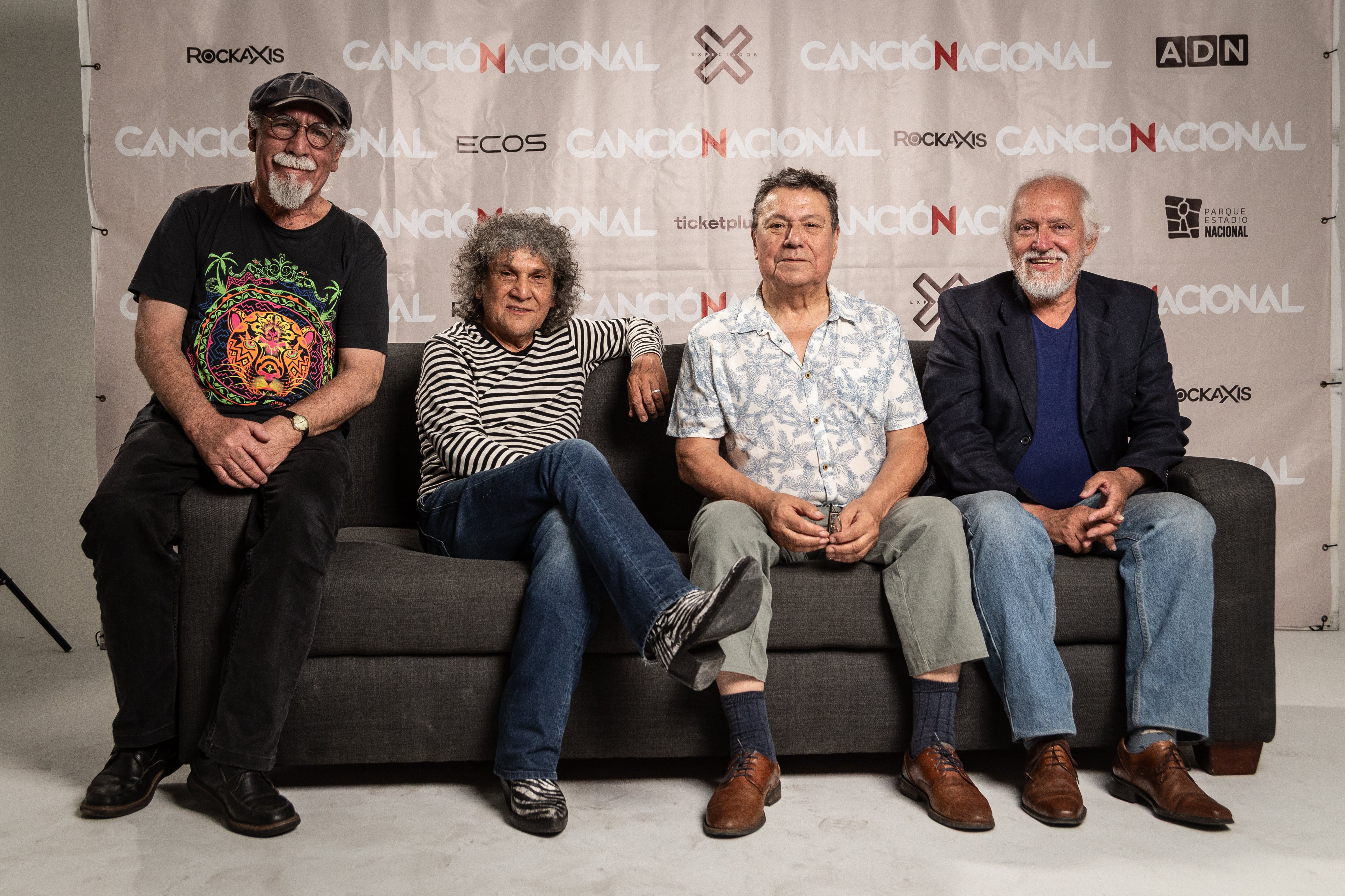 27-01-2025 Entrevista voceros festival Cancion Nacional - Pancho Sazo (Congreso); Roberto Márquez (Illapu); José Seves (Inti-Illimani Histórico); Ricardo Venegas (Quilapayún). - Culto LT - Fotografía: Gustavo Pineda