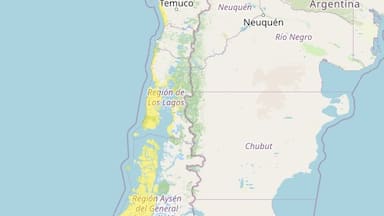 Con rachas de hasta 100 Km/h: pronostican vientos para tres regiones del sur desde este domingo