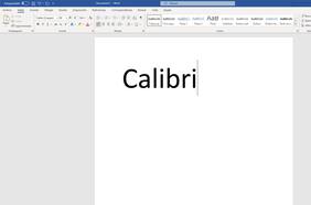Luego de 15 años Microsoft Office reemplazará a Calibri como su fuente por defecto