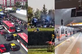 Asado en un cementerio, ambulantes en la Alameda y violencia en el Metro: por qué aumentan las “incivilidades” en Chile