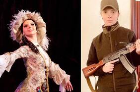 Olesya Vorotnyuk, la artista ucraniana que baila ballet de noche y lucha contra los rusos de día