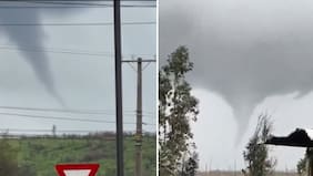 Tornado se produce en la comuna de Bulnes, en la región de Ñuble
