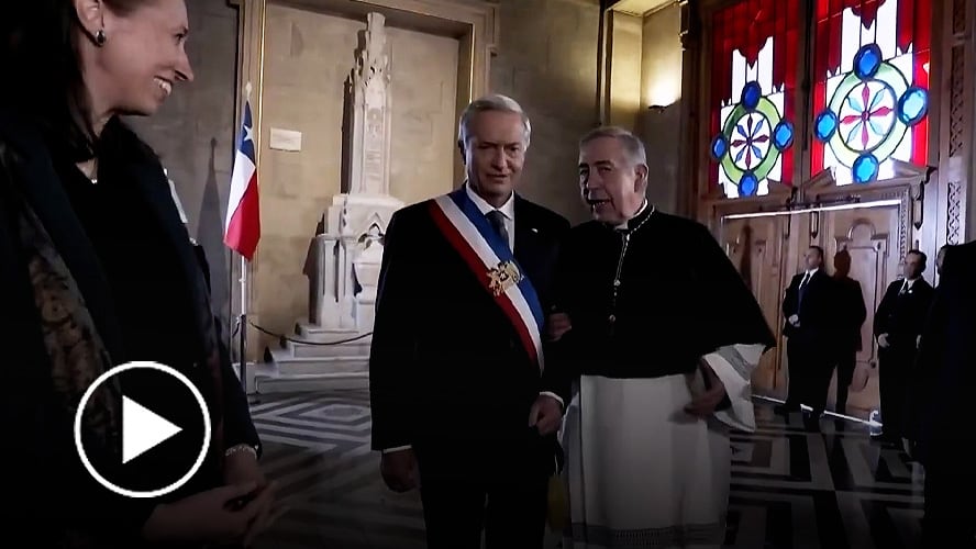 Así fue recibido el Presidente Kast en su primer Te Deum