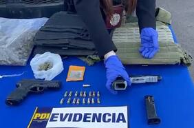 Capturan a sujeto por homicidio frustrado con arma de fuego en La Florida: también le incautaron armas y drogas