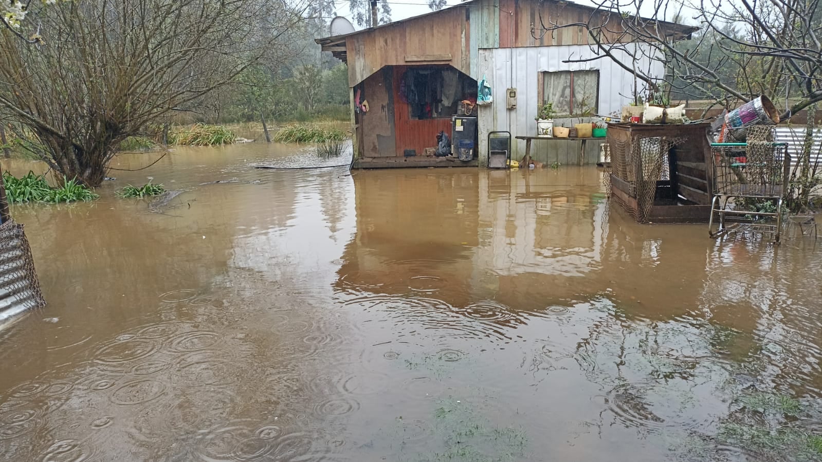 Lluvias en el sur