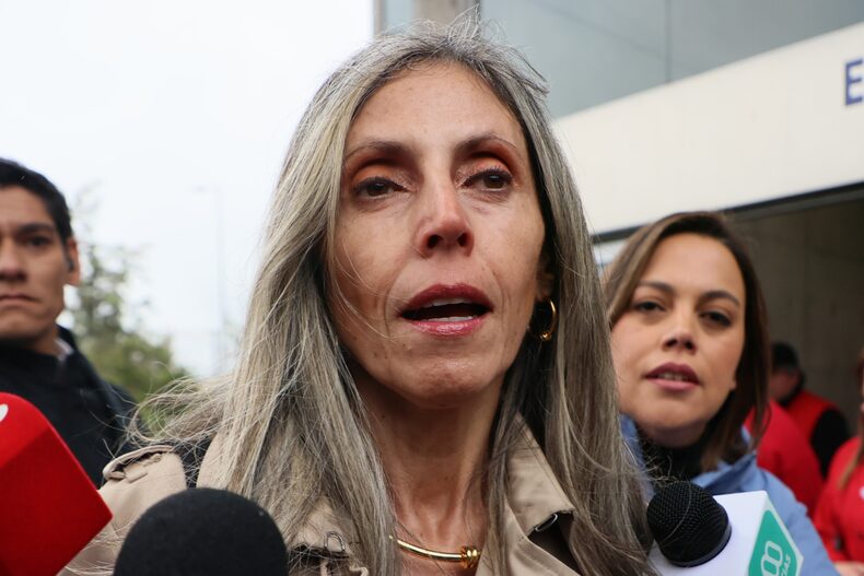 La abogada María Elena Santibáñez, querellante en el caso de Manuel Monsalve. Foto: Dragomir Yankovic / Aton Chile.