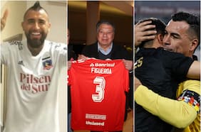 Con Arturo Vidal, Elías Figueroa y Esteban Paredes: las visitas ilustres para el triunfo de Colo Colo sobre Internacional