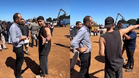 Creador de contenido comparte tenso momento tras ser impedido de conversar con ministro en Punta de Parra