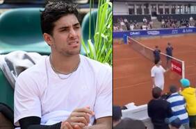 Camilo Ugo Carabelli revela el origen del caliente cruce que sostuvo con Christian Garin en el ATP de Bastad