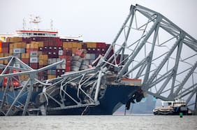 El colapso del puente de Baltimore podría provocar pérdidas aseguradas de hasta US$3.696 millones