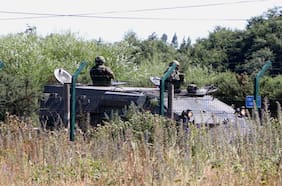 Con vehículos blindados y apoyo del Ejército: Carabineros realiza operativo en Temucuicui por hombre fallecido
