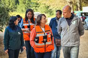 Ministra de Minería apunta a que colaboración pública privada para evitar incendios forestales debe ser permanente