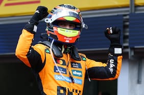 Pese a una larga demora por lluvia: Oscar Piastri vuelve al triunfo en el GP de Bélgica y se afianza en la cima de la F1