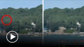 Dron ucraniano explota en un playa rusa y deja tres niños muertos