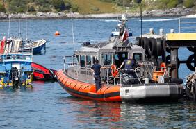 Quién es Rodrigo Pailapichún, el capitán de la lancha que se hundió en Bahía Mansa