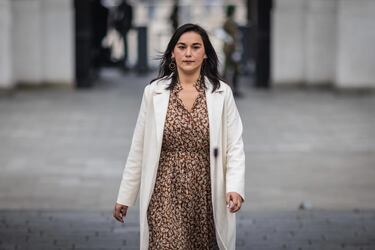 La exministra del Interior, Izkia Siches.