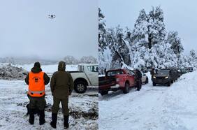 Continúa la búsqueda del excursionista Claudio Moreno en Villarrica ante desfavorables condiciones climáticas y más de un metro de nieve caída