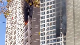 Emergencia en Estación Central: incendio en edificio residencial obligó a evacuar a residentes