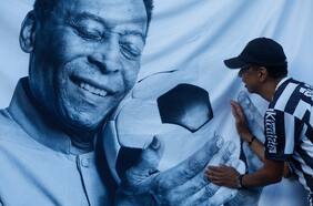 Así la ciudad de Santos despidió a Pelé