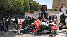 Tragedia en Brasil: hombre muere aplastado por un árbol de Navidad
