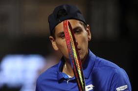 Alejandro Tabilo se despide del ATP de Tokio tras caer contra Zizou Bergs