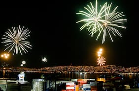 DGMN no autoriza uso de fuegos artificiales para espectáculo pirotécnico de Año Nuevo en Valparaíso y Viña del Mar