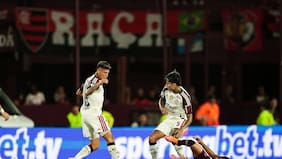 Lanús da el primer golpe ante el Flamengo de Erick Pulgar en la definición de la Recopa Sudamericana