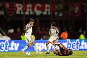 Lanús da el primer golpe ante el Flamengo de Erick Pulgar en la definición de la Recopa Sudamericana