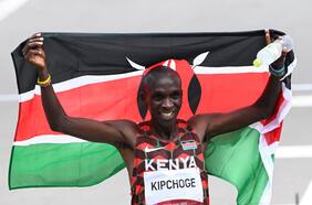 Kipchoge, el maratonista inalcanzable: 36 años, segundo oro olímpico y el mundo a sus pies